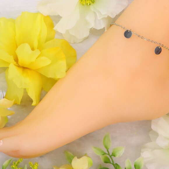 "Minimalist Anklet, Sleek & Modern Design, Women’s Fashion, YC110265-A - Picture 6 of 10